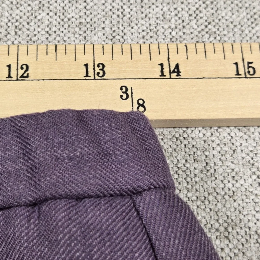 VTG Pendleton‎ Purple Pencil Midi Skirt Women's 8 Academia Secretary Wool Preppy